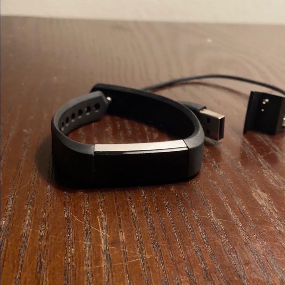 Fitbit Alta with charger